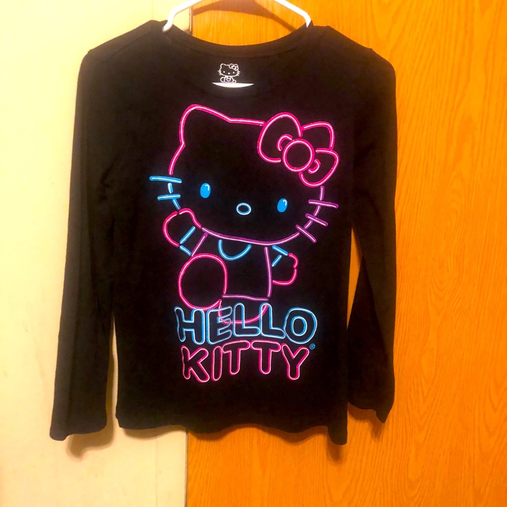 Girls XL (14) Hello Kitty long sleeve shirt